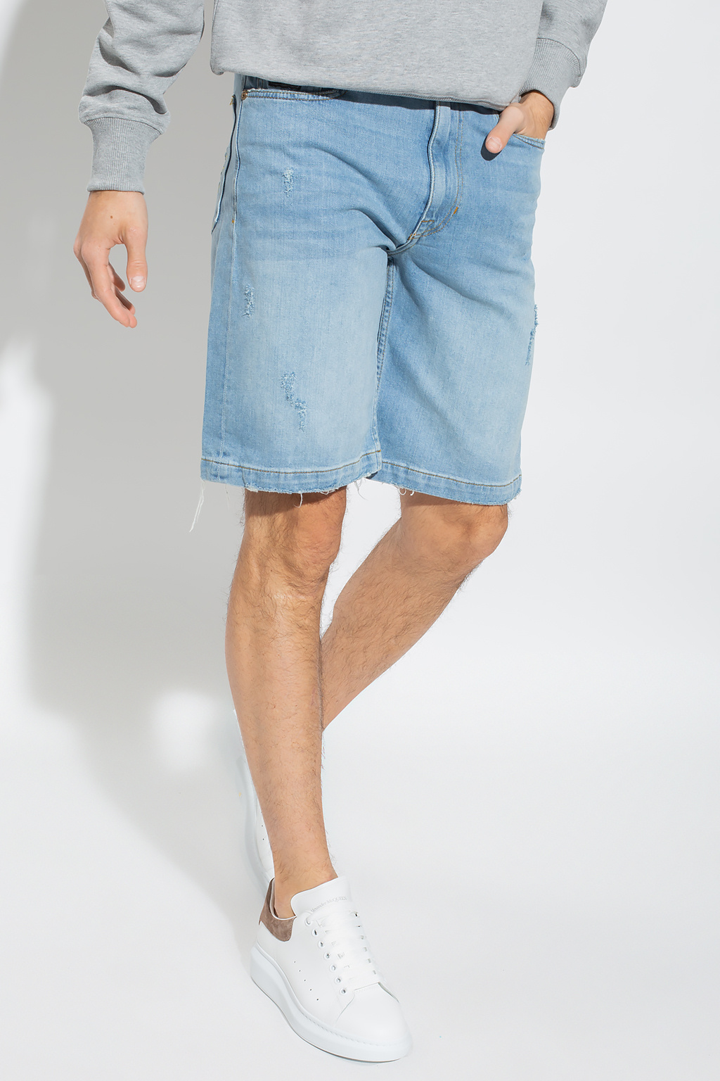 デニム・ジーパン Burberry SS25 Burberry Jeans Blue Burberry レギュラーフィットジーンズ ブルー SS25 (Burberry
